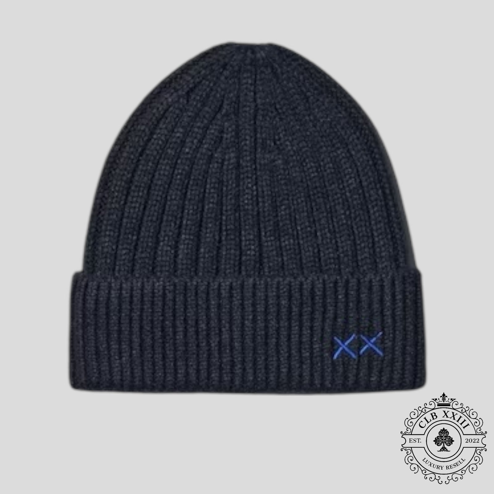 KAWS Winter HEATTECH Beanie in Navy