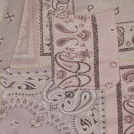 Amiri Bandana Reconstruct Shorts in Pink