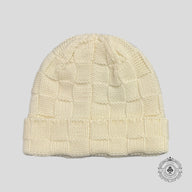 Louis Vuitton Damier Snug Cream Beanie
