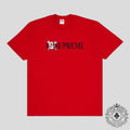 Supreme Skull Tee in Red