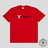 Supreme Skull Tee in Red