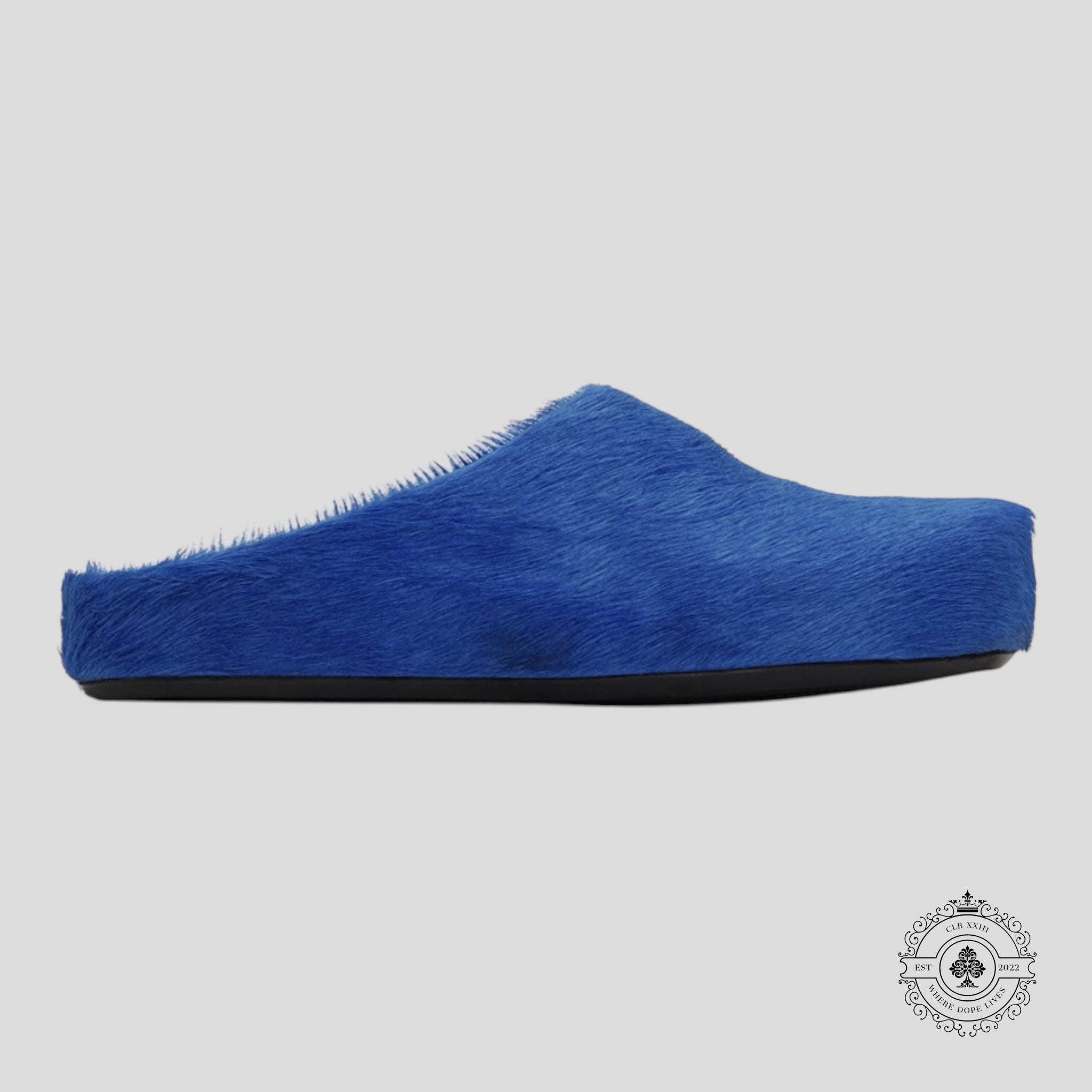 Marni Fussbett Sabot Loafers in Blue