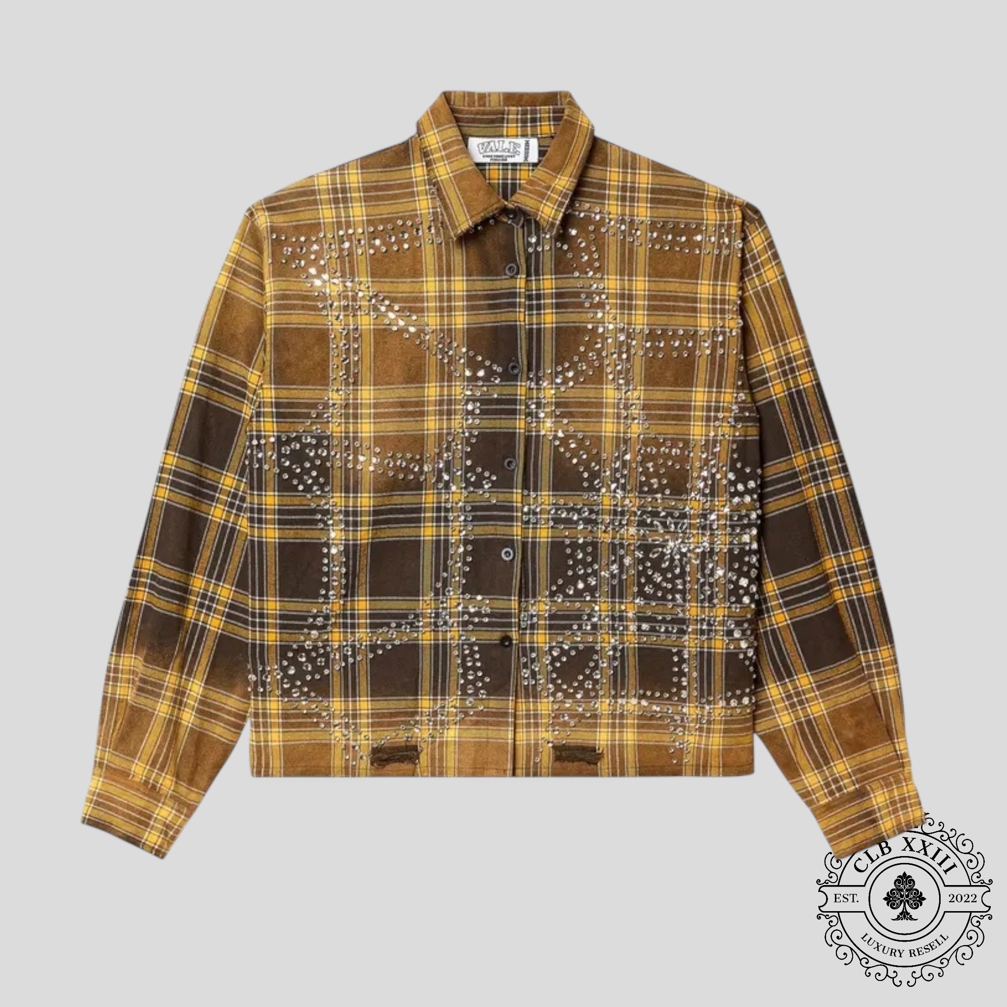 Vale Chocolate Flannel in Brown