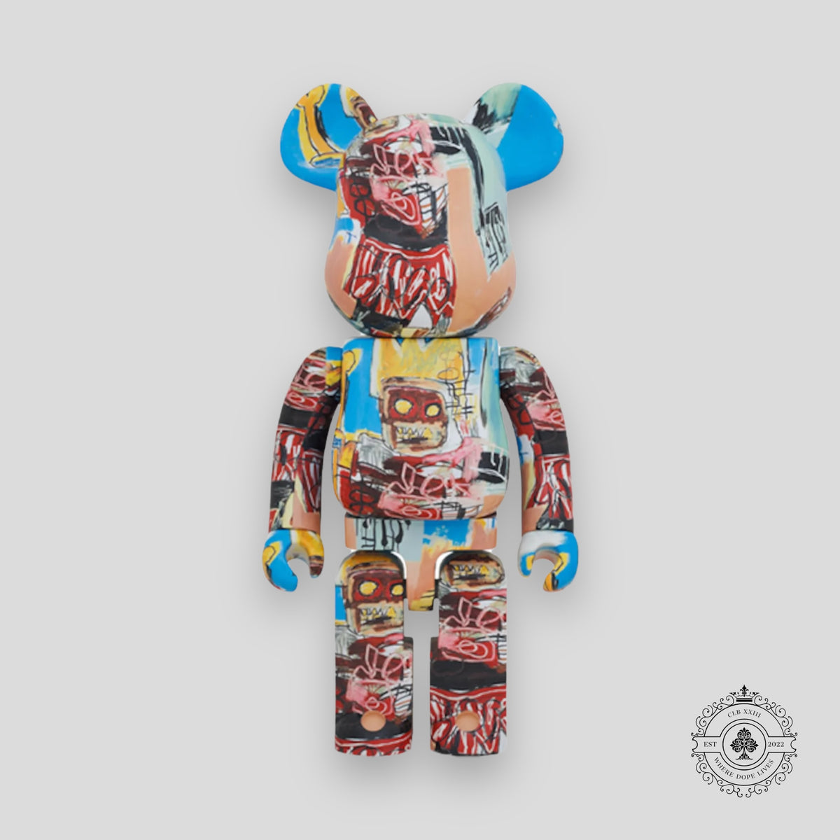 Bearbrick JEAN-MICHEL BASQUIAT # 6 1000%