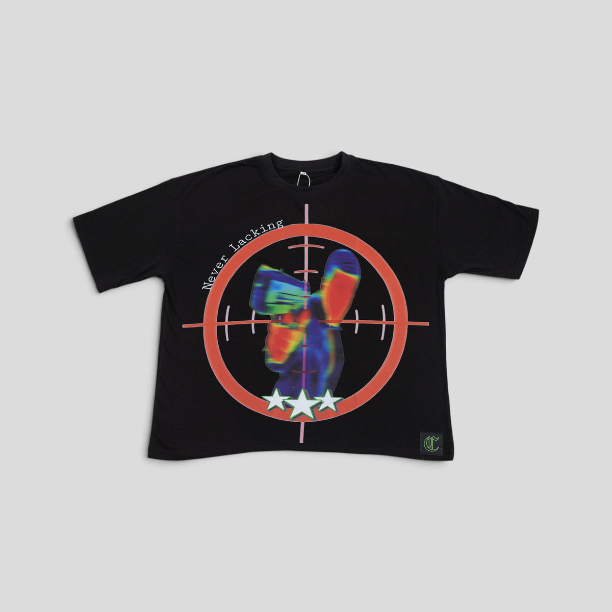 Conglomerate Clothing Never Lacking Tee in Black