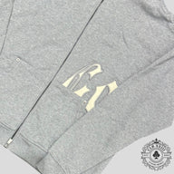 Godspeed OG Logo Zip Up Hoodie V2 in Grey