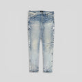 Amiri Paint Splatter Jeans in Clay Indigo