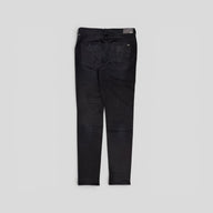 Amiri Varsity Patch Jeans in Aged Black