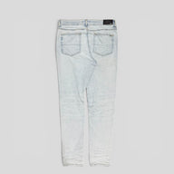 Amiri Varsity Patch Jeans in Vintage Sky Indigo