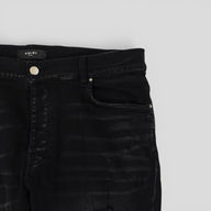 Amiri Core Applique Jeans in Aged Black