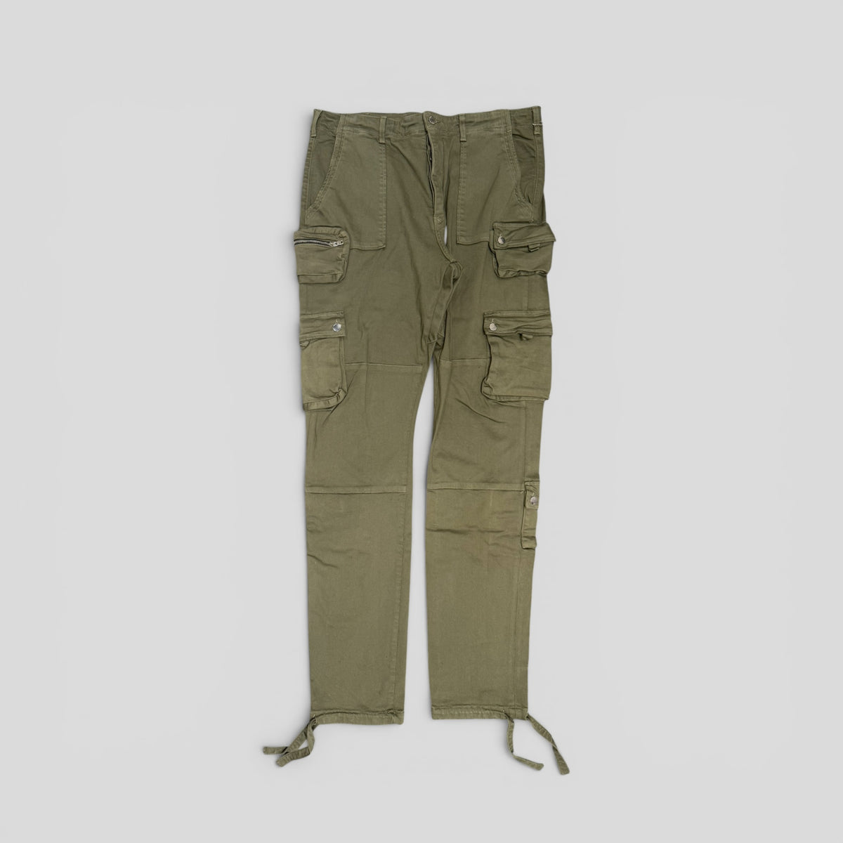 Amiri Tactical Cargo Pants in Military Green