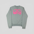 Dior X Cactus Jack Crewneck in Green / Pink