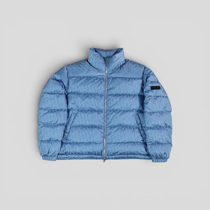 Dior Oblique Down Jacket in Blue