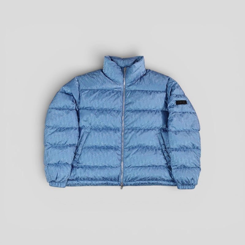 Dior Oblique Down Jacket in Blue