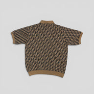 Dior X Cactus Jack Oblique Polo in Beige