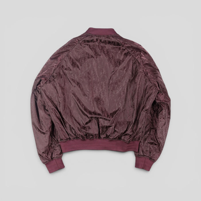 Dior Reversible Bomber Jacket in Metal Pink