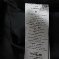 Dior Black Suede Jacket in Black
