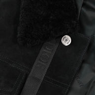 Dior Black Suede Jacket in Black