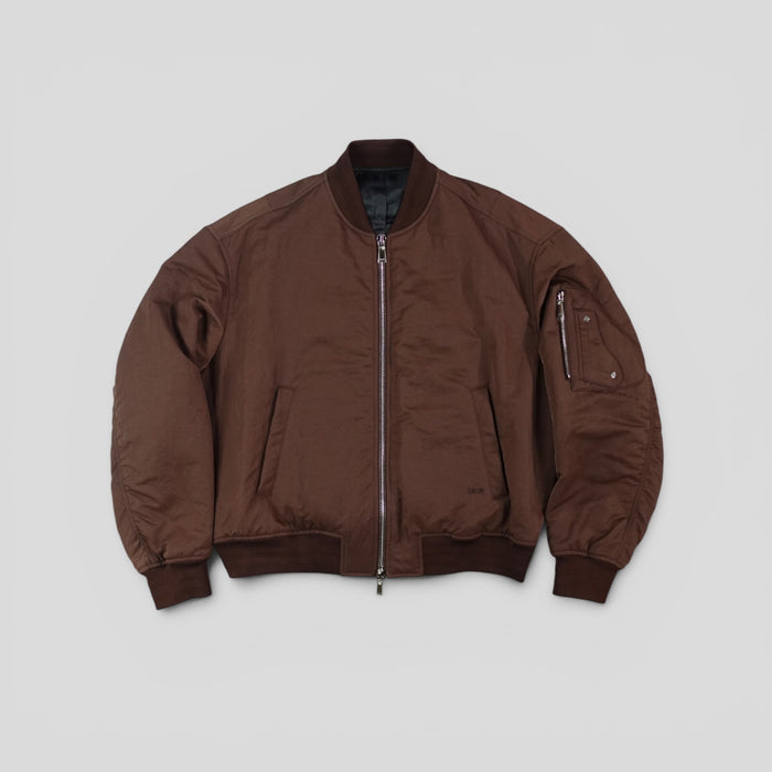 DIOR CACTUS JACK FW22 BOMBER JACKET - BROWN