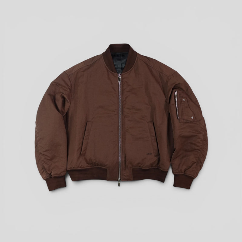 DIOR CACTUS JACK FW22 BOMBER JACKET - BROWN