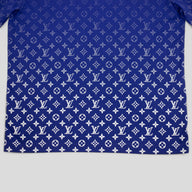 LOUIS VUITTON MONOGRAM DEGRADE T-SHIRT - BLUE/WHITE
