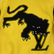 LOUIS VUITTON SS22 VARSITY JACKET - YELLOW/BLACK
