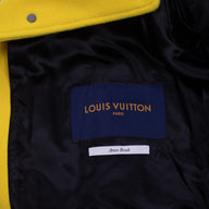 LOUIS VUITTON SS22 VARSITY JACKET - YELLOW/BLACK