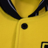 LOUIS VUITTON SS22 VARSITY JACKET - YELLOW/BLACK