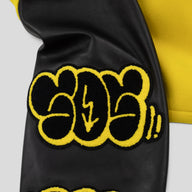 LOUIS VUITTON SS22 VARSITY JACKET - YELLOW/BLACK
