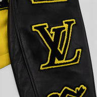 LOUIS VUITTON SS22 VARSITY JACKET - YELLOW/BLACK