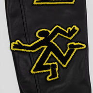 LOUIS VUITTON SS22 VARSITY JACKET - YELLOW/BLACK