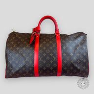 Louis Vuitton Keepall Bandouliere 50 - Coquelicot