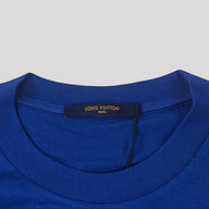 LOUIS VUITTON MONOGRAM DEGRADE T-SHIRT - BLUE/WHITE