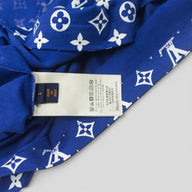 LOUIS VUITTON MONOGRAM DEGRADE T-SHIRT - BLUE/WHITE