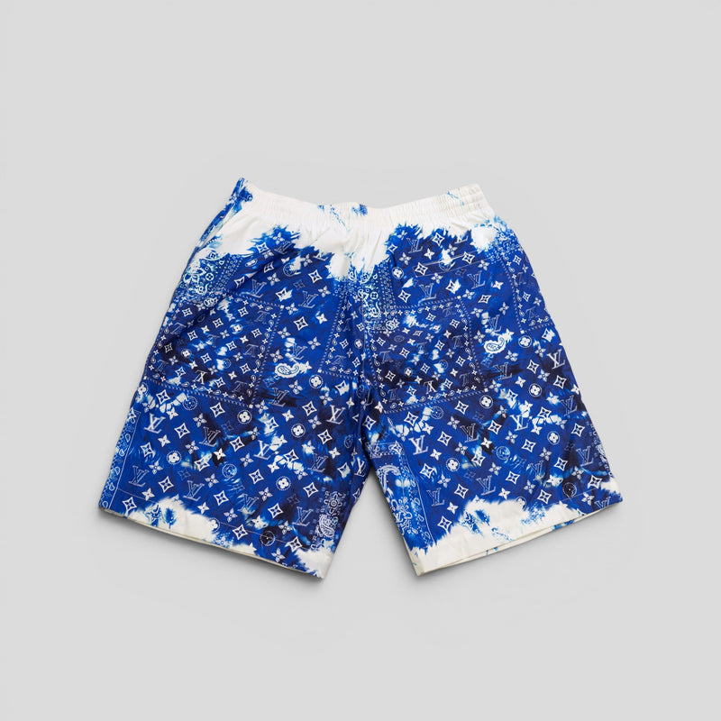 Louis Vuitton Bandana Swim Shorts in Blue