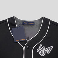 Louis Vuitton Baseball Shirt in Black
