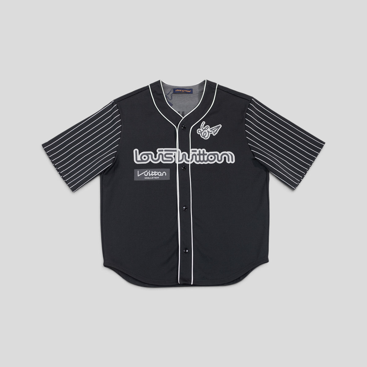 Louis Vuitton Baseball Shirt in Black