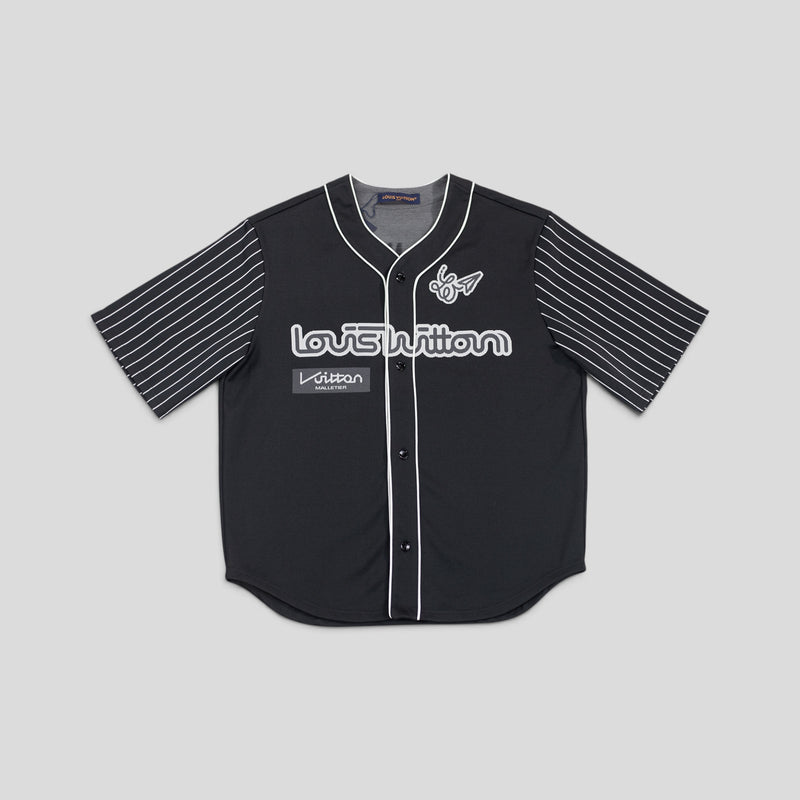 Louis Vuitton Baseball Shirt in Black