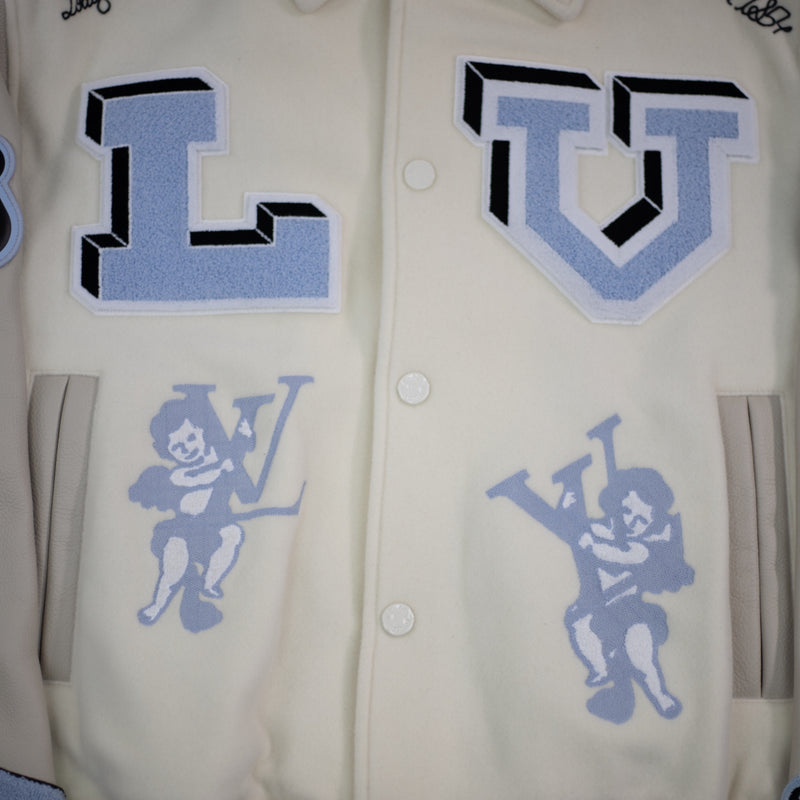 Louis Vuitton Bugs Bunny Varsity Jacket in White