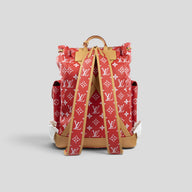 Louis Vuitton Christopher LV Buttersoft MM in Red