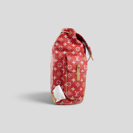 Louis Vuitton Christopher LV Buttersoft MM in Red