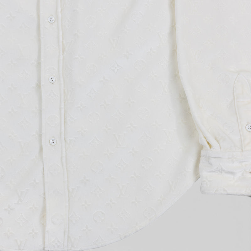 Louis Vuitton Classic Button Up Shirt in White