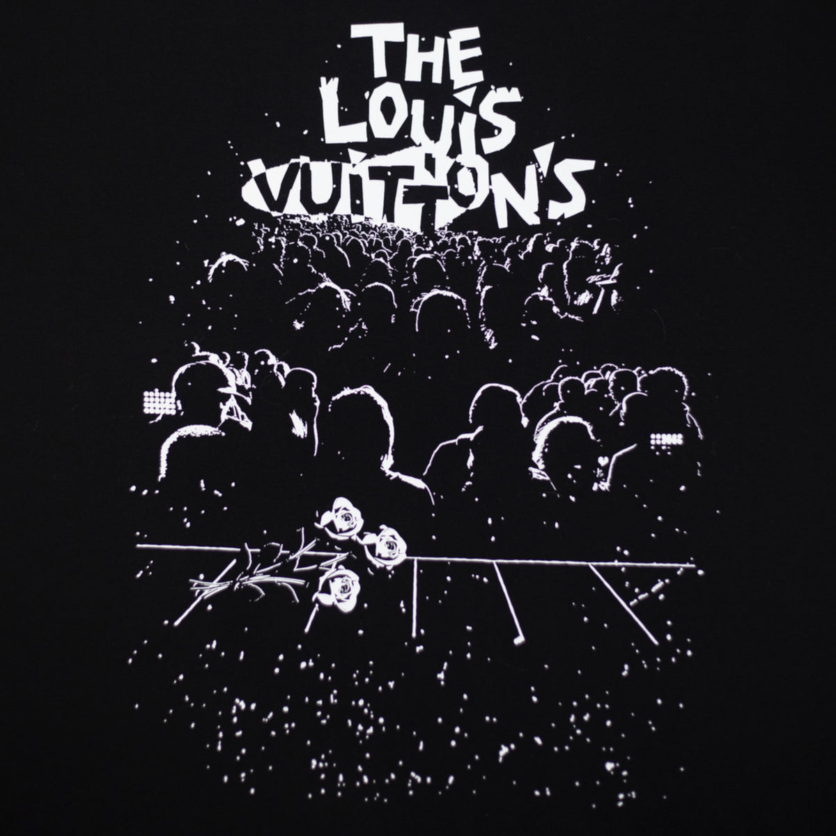 Louis Vuitton Concert Print Tee in Black
