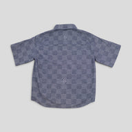 Louis Vuitton Damier Chambray Denim Shirt in Blue