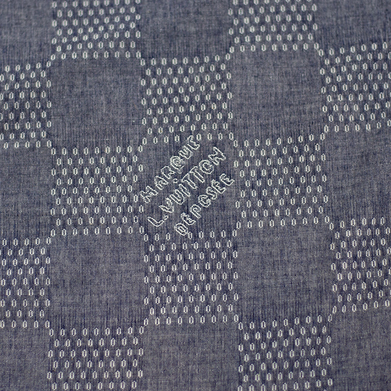 Louis Vuitton Damier Chambray Denim Shirt in Blue