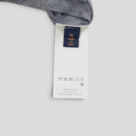 Louis Vuitton Damier Denim Baseball Shirt in Blue