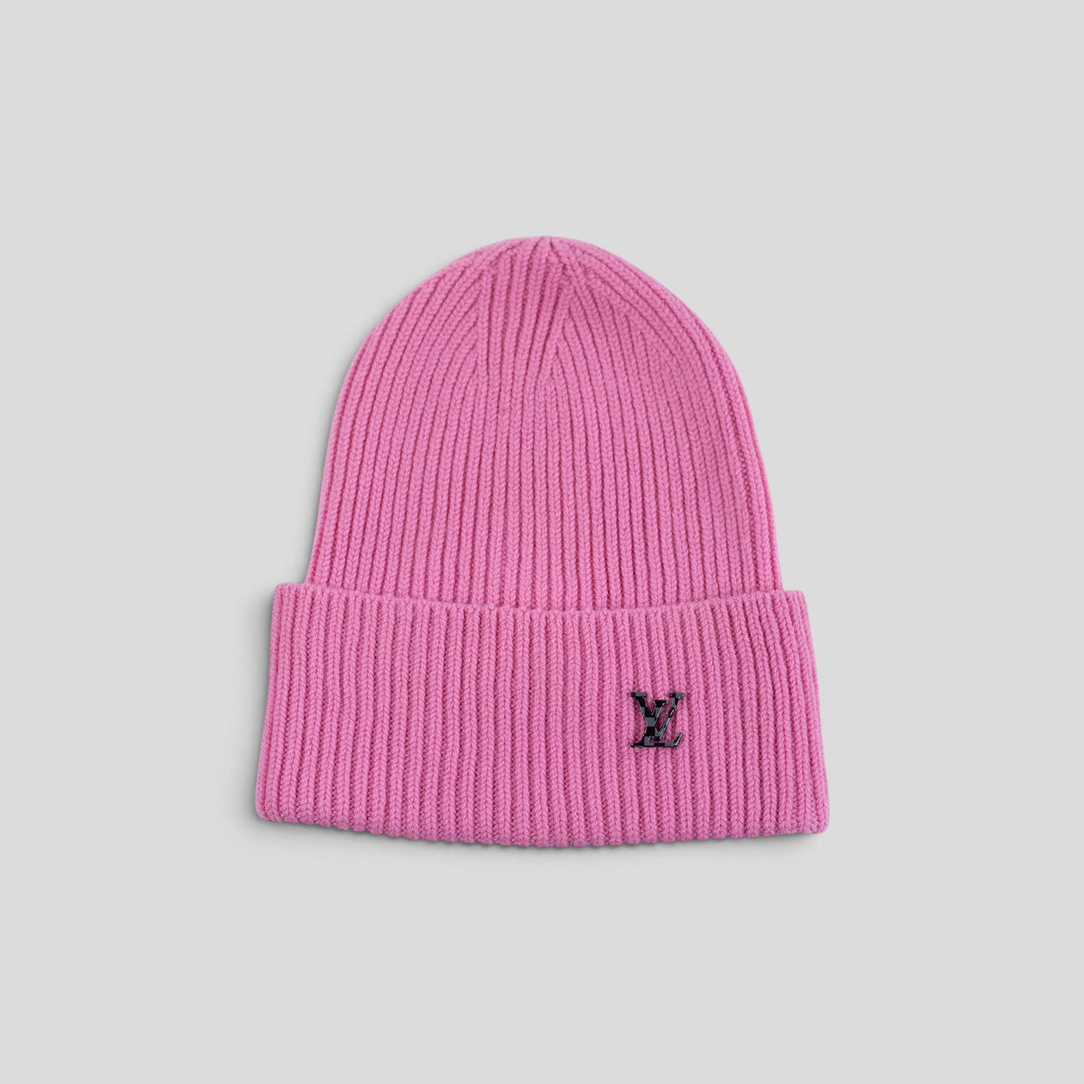 Louis Vuitton Damier LV Badge Beanie in Pink