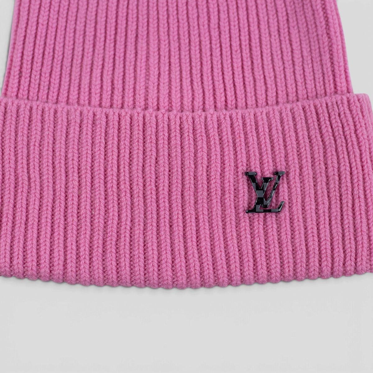 Louis Vuitton Damier LV Badge Beanie in Pink