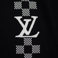 Louis Vuitton Damier Stripe Jacquard Tee in Black
