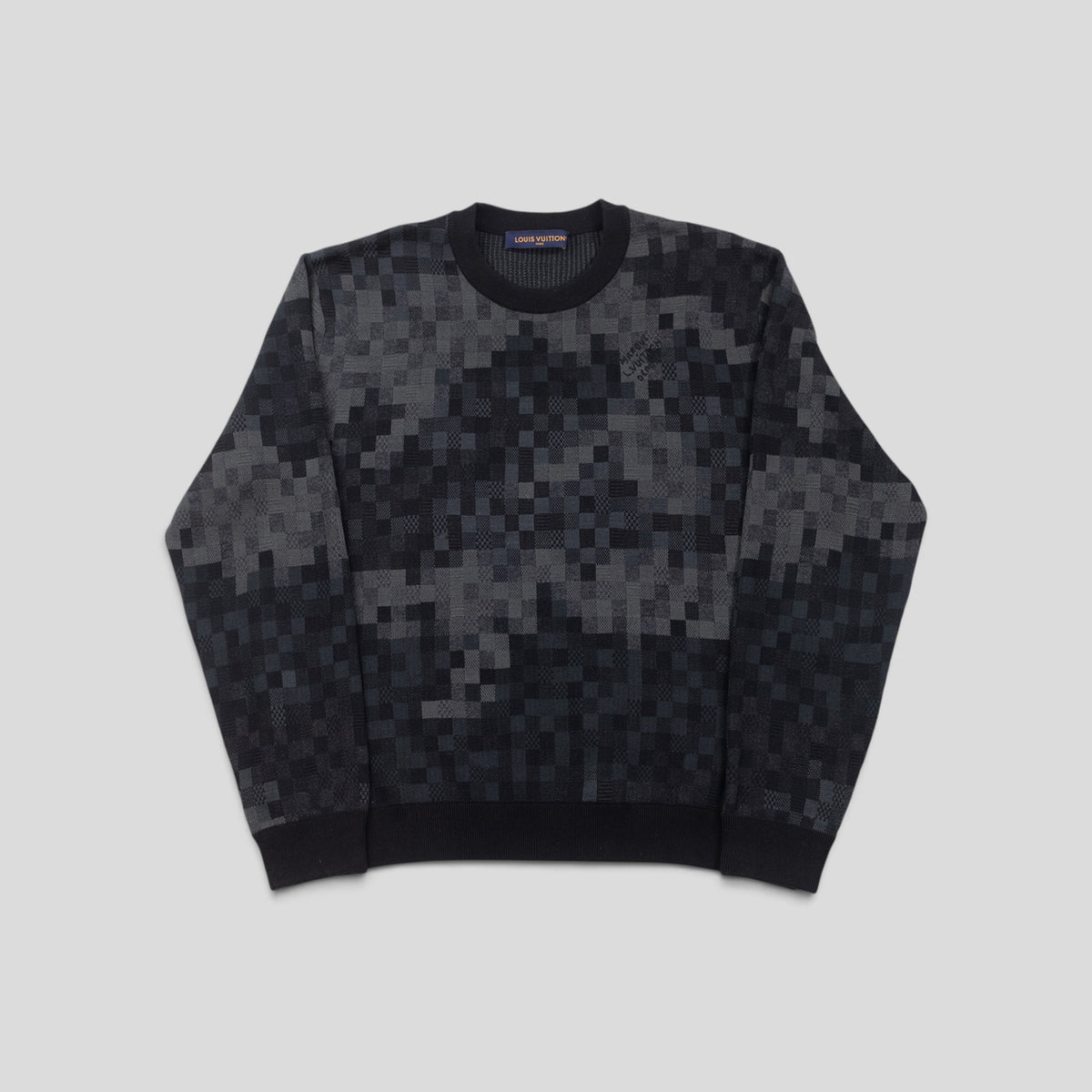 Louis Vuitton Damoflage Sweater in Black